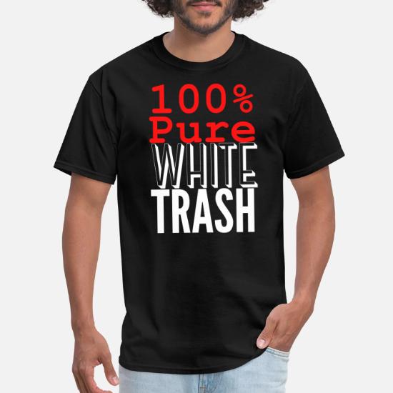 pure white trash shirt